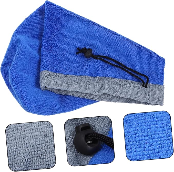 TOYANDONA Absorbent Pet Bath Towel Squirrel Grooming Accessory Drawstring Bathrobe for Ferret Small Animal Towel Bag Fast Drying for Rabbit Bearded Dragon