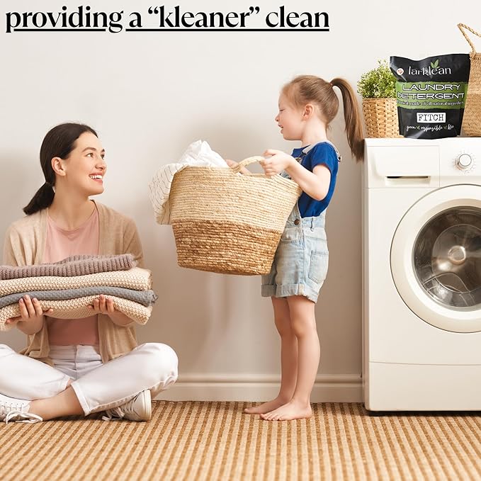 Laundry Detergent Powder | Non-Toxic Laundry Detergent for Sensitive Skin | Easy To Use, Tough on Stains, Gentle on Fabrics | Botanical Laundry Powder (Cash) | Natural (Almond and Cashmere)