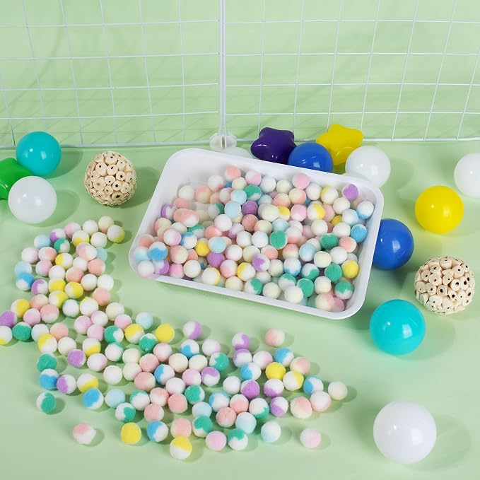 Mygeromon Hedgehog Toys 300 Pcs Ball Cage Enrichment Dig Box Accessories