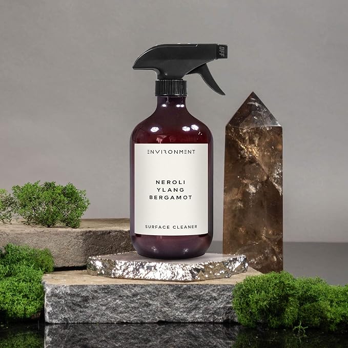 ENVIRONMENT Inspired by Designer Perfume CN5 Surface Cleaner, 16oz Luxury Surface Cleaner (Neroli | Ylang | Bergamot) Home Essentials, Scented Cleaning Products, Vegan & Cruelty-Free