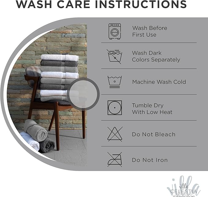 Premium Silver Hand Towel-100% Cotton Hand Towels for Bathroom 650 GSM Soft Silver Hand Towels Absorbent & Fast Drying Bath Hand Towels-Elegant Salon Spa Hotel Hand Towel Set of 4 (16''x 28'')