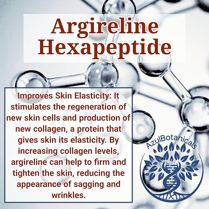 Ultimate Anti-Aging Tallow Balm Made with Organic Ingredients and Infused with Copper Peptide (GHK-Cu) and Argireline Hexapeptide, Black Seed Oil, Apricot Seed Oil (1.7 oz)