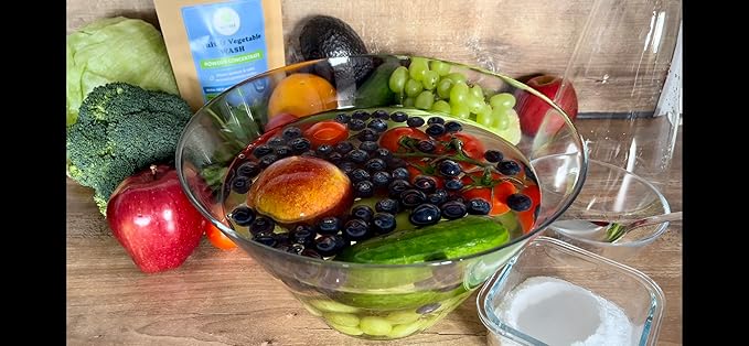 Fruit and Vegetable Wash - All Natural, Organic - Powder Concentrate 1 lb