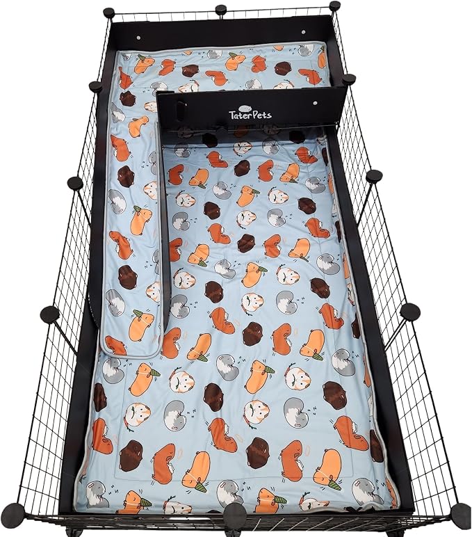 Tater Pets Loft and Ramp Fleece Liner or Kavee C&C Cages (Piggie Party)
