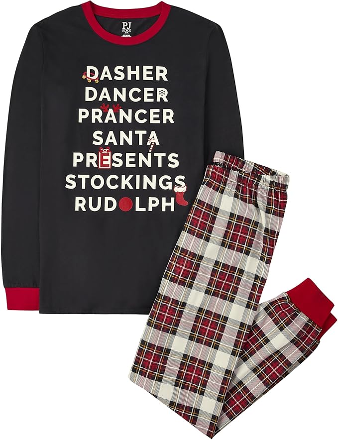 The Children's Place Kids' Holiday Long Sleeve Pajamas