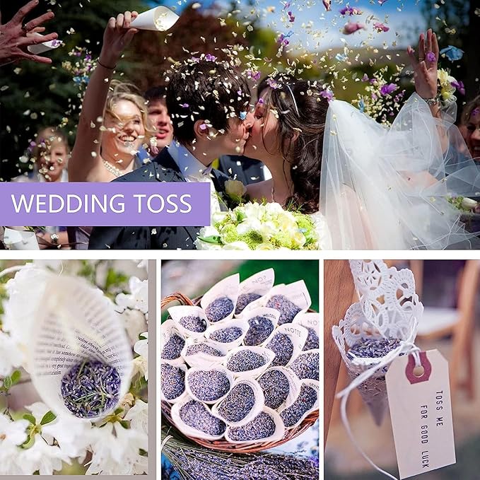 Cedar Space Lavender Sachet bags for drawers and closets,16 Lavendar Sachet Bags,Filled with Premium Grade Dried Lavender,Bridal Shower Favors,Home Fragrance sachet packets,Closet Deodorizer Freshener