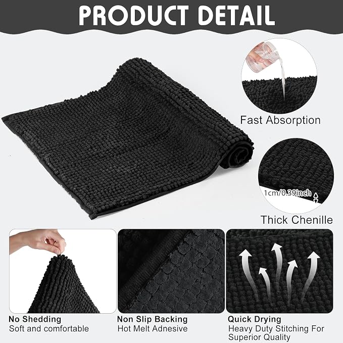 Amylove 4 Pcs Guinea Pig Cage Liner 16 x 24 Inch Washable Chenille Pee Pads Pet Dog Cat Bedding Training Mat Reusable for Small Animals Puppy Bunny Hamster Chinchilla