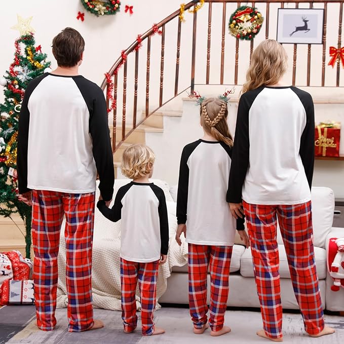 WephuPSho Christmas Family Matching Pajamas, Festive Xmas Jammies Sets for the Whole Family, Holiday Pjs Christmas