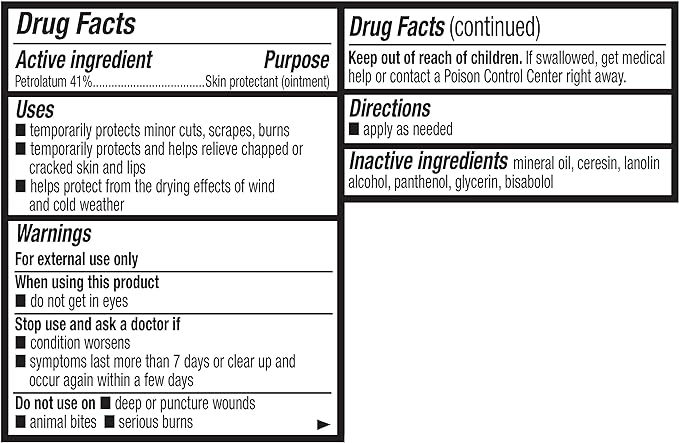 Amazon Basics Healing Ointment & Skin Protectant for Dry & Cracked Skin and Chapped Lips, Fragrance Free, 14 Oz (Pack of 1)