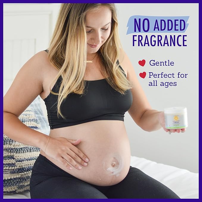 California Baby Super Sensitive Unscented Cream | 100% Plant-Based Moisturizer | Soothing Baby Lotion For Newborn | Hypoallergenic | 2.9 oz / 82 g