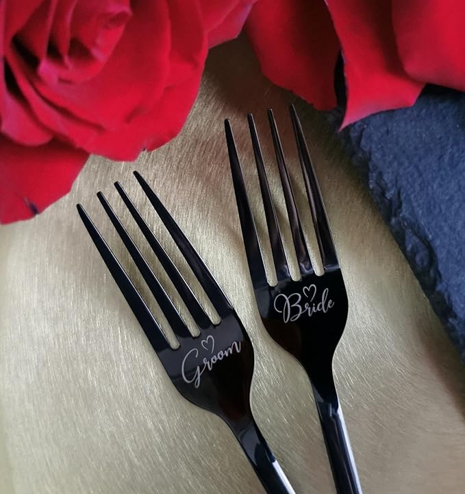 Custom Personalized Engraved Forks - Stainless Steel Unique Gift for Loved Ones