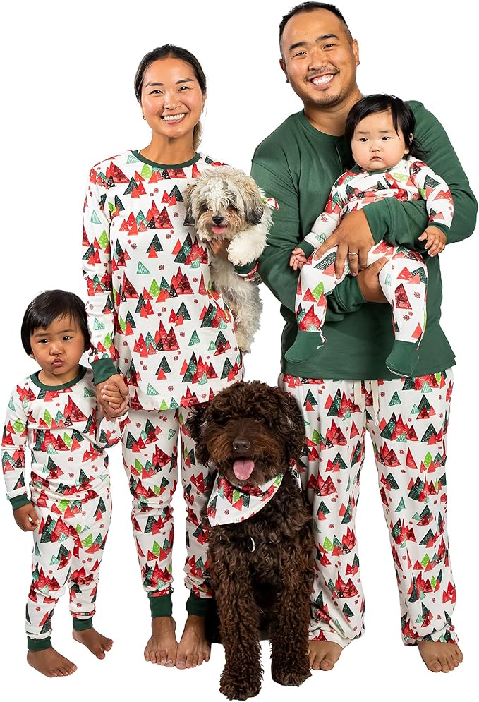 Burt's Bees Baby Baby Family Jammies Matching Holiday Organic Cotton Pajamas