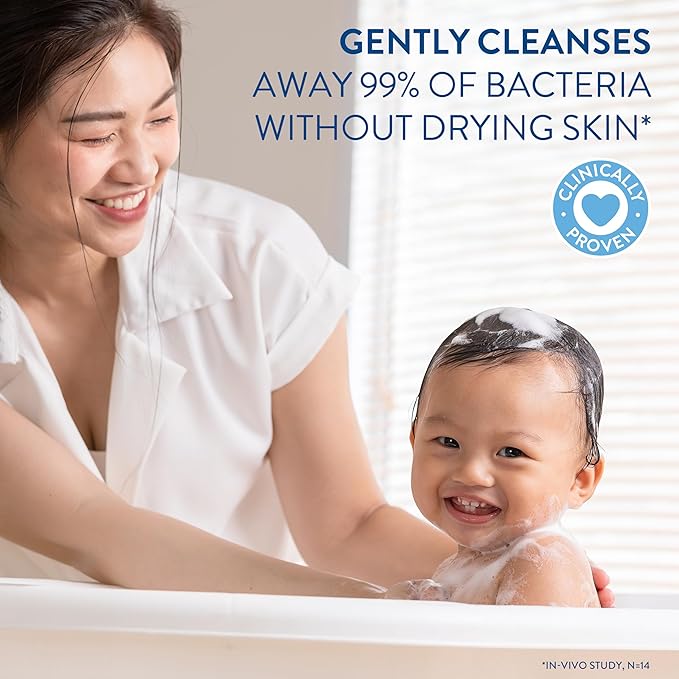 Cetaphil Baby Wash & Shampoo with Organic Calendula, Tear Free, Paraben, Colorant and Mineral Oil Free, 13.5 Fl. Oz