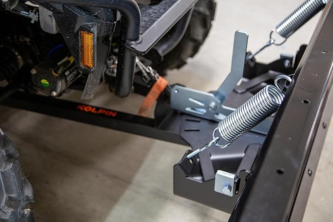 Kolpin 48" ATV Snow Plow Kit for Polaris Sportsman – Includes Steel Blade, Push Tube & Plow Mount – Heavy-Duty Construction