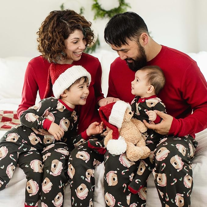 Burt's Bees Baby Baby Family Jammies Matching Holiday Organic Cotton Pajamas