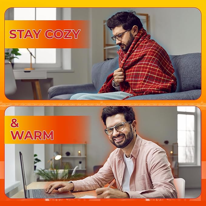 Hot&Cozy Hand Warmers - Super Long Lasting Safe Natural Air Activated Warmers - Odorless Hot Hand Warmer -Up to 10 Hours of Heat - 96 Packs - 48 Pair