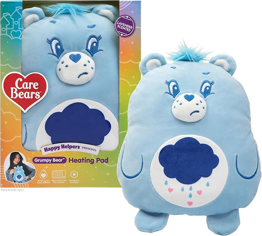 Happy Helpers Grumpy Bear By Relatable, The Cozy Comfort That's Anything But Boring, Get Relief with This Plush Heating Pad for Cramps and Body Pain, Includes 1 Microwavable Grumpy Bear Heating Pad