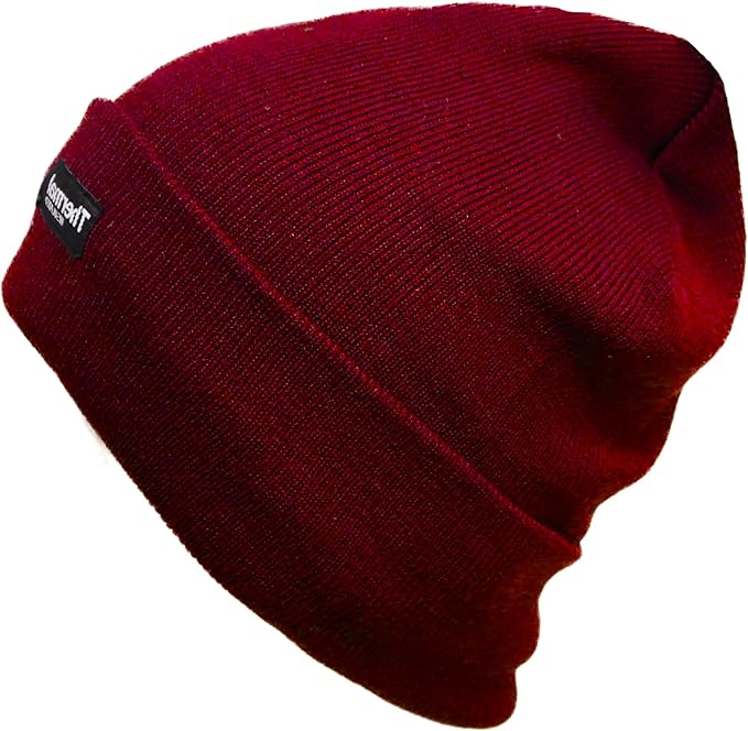 McGuire Gear Thermal Insulated Beanie, Water Resistant Watch Cap with 40 Gram Insulation, Lightweight Warm Winter Hat