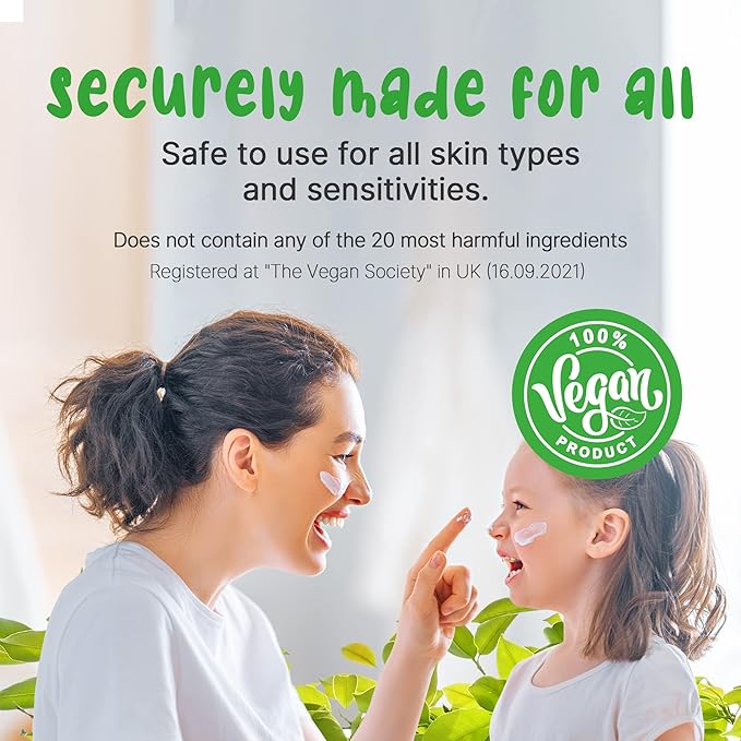 elleybear DPG Daily Baby Moisturizing Cream | Moisturizing Face Cream for Kids | Baby Face Cream & Body Lotion | Hypoallergenic Lotion for Sensitive Skin | Vegan Baby Essentials (6.76 Fl. Oz)