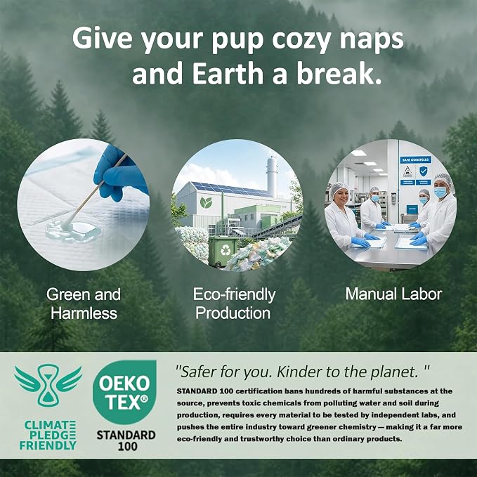 Washable Pee Pads for Dogs, Reusable Puppy Potty Training Pads, Ultra-Absorbent Thick Waterproof Leak-Proof Non-Slip Pads & Mat for Crate, Playpen, Floor, Whelping & Housebreaking , 2 Pack 48"x48"