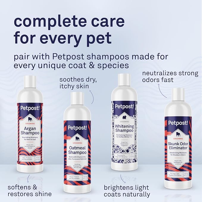 Petpost | Ferret Shampoo. Deodorizing & Moisturizing Formula for Ferrets and Small Animals. Supports Healthy Skin & Coat. 8 oz