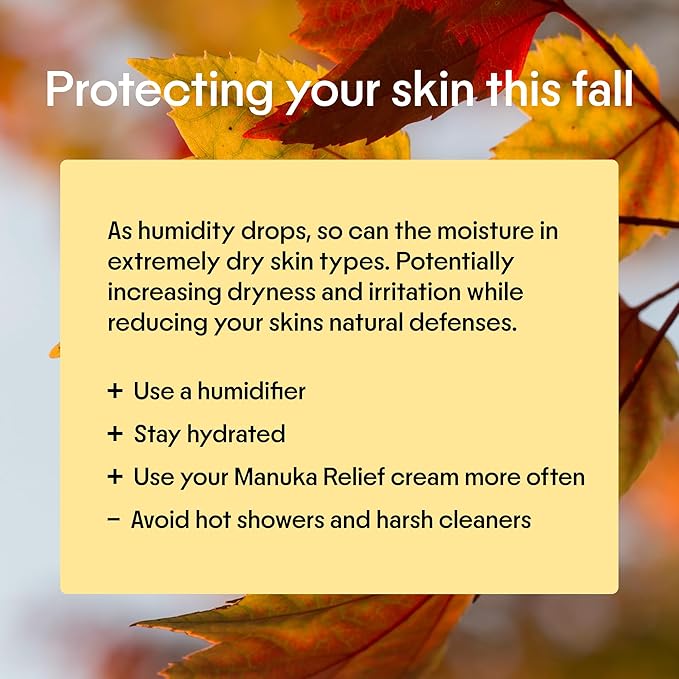 Clearbody Organics Manuka Honey Cream - 2 fl oz, Pack of 1 - Soothing Eczema Cream - Deep Hydration with Colloidal Oatmeal - Instant Manuka Relief for Dry, Itchy Skin