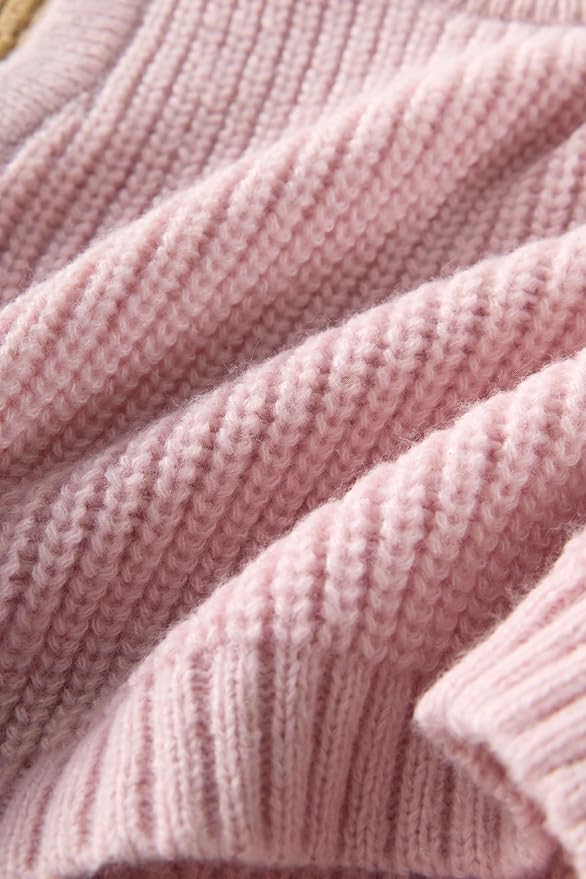 Personalized Knit Baby Boy Girl Sweater with Name Custom Pullover Sweatshirt Custom Baby Gifts