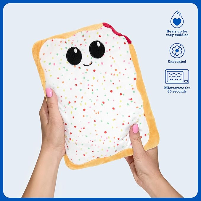 Pop-Tarts™ Happy Helpers By Relatable, The Cozy Comfort That's Anything But Boring, Get Relief with Cozy Heated Plushies and Other Dorm Essentials, Includes 1 Microwavable Pop-Tarts™ Heating Pad