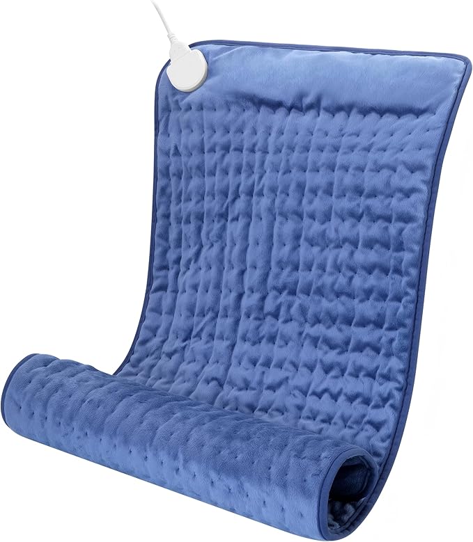 Heating Pad for Period Cramps, Neck Heating Pad for Neck Pain Electric for Cramps with 6 Temperature, Heat Pad, Machine Washable, Gifts