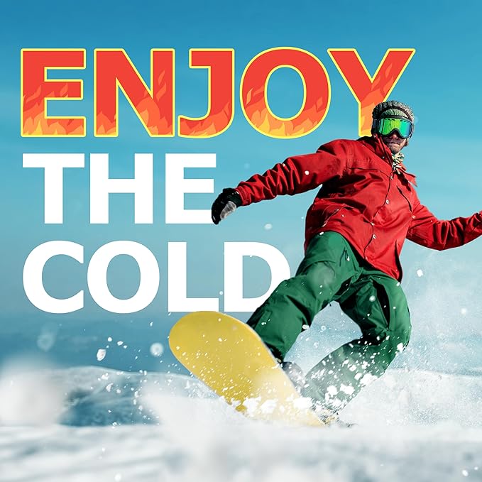 Long Lasting Hand Warmers & Body Heat Packs - Large Size (30 Count Bulk) - Up to 15 Hour Disposable Air-Activated Warmers for Cold Weather, Camping & Skiing - Made in Korea,