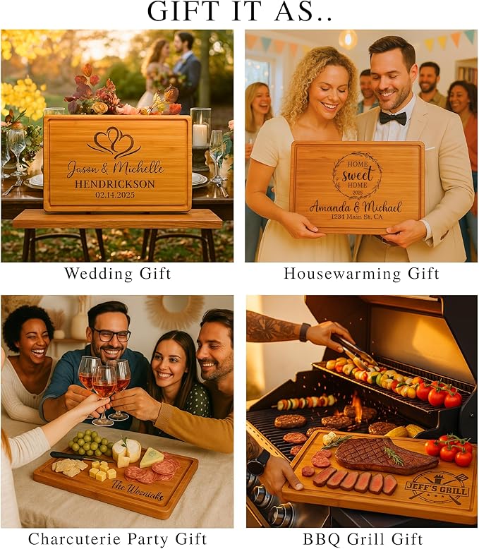 Personalized Unique Anniversary Wedding Gifts for Couples - Men, Women, 1st to 25th or 50th Anniversary Present for Him, Her, Husband, Wife, Parents, Best Custom Couple Gift Ideas