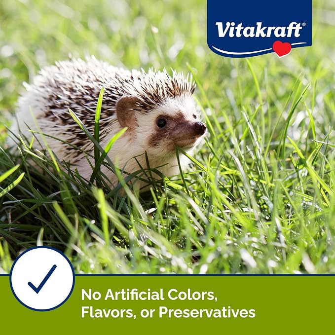 Sunseed Vita Prima Wigglers & Berries Hedgehog Treats - High-Protein Berry Mix for Hedgehogs - Ideal Daily Supplement for Enhancing Your Hedgehog's Diet