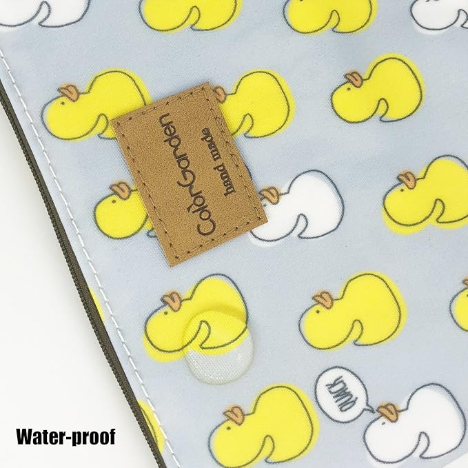 Hunger Yellow Duck Make-Up Cosmetic Bag Carry Case, 14 Patterns (P11417021)