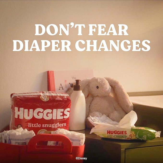 Huggies Extra Large Baby Wipes, Unscented, 15 Flip-Top Packs, 630 XL Wipes Total, Packaging May Vary (Pack of 3)