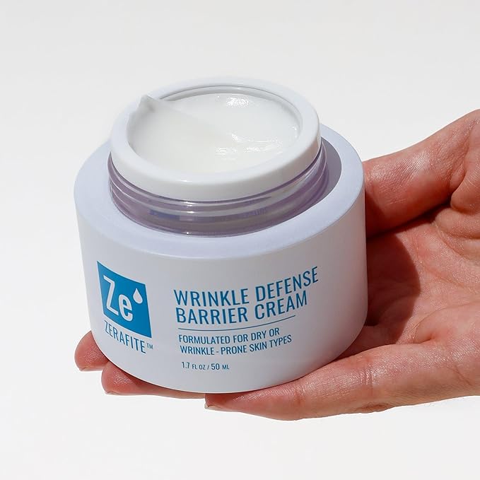 Wrinkle Defense Barrier Cream (Container + Refill Pod, 1.7 Ounce)