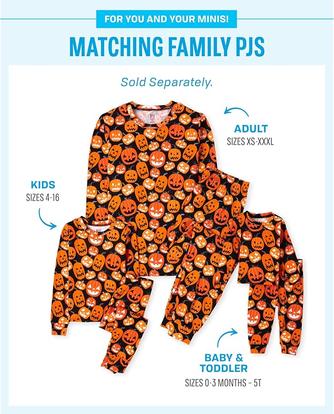 The Children’s Place Family Matching, Christmas and Holiday Pajama Sets, Cotton