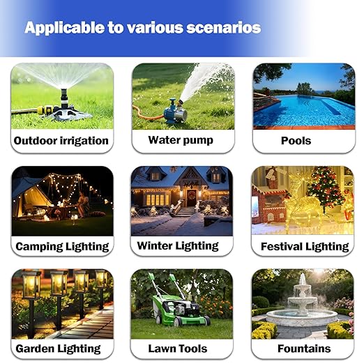 Small Outdoor Electrical Box,Waterproof Extension Cord Cover(Inner 7.3 * 5.1 * 1.6 inch) Weatherproof Connection Box w/4 Cable Entry Protect for Plug,Connector,Festive Light (2 PCS, Black)