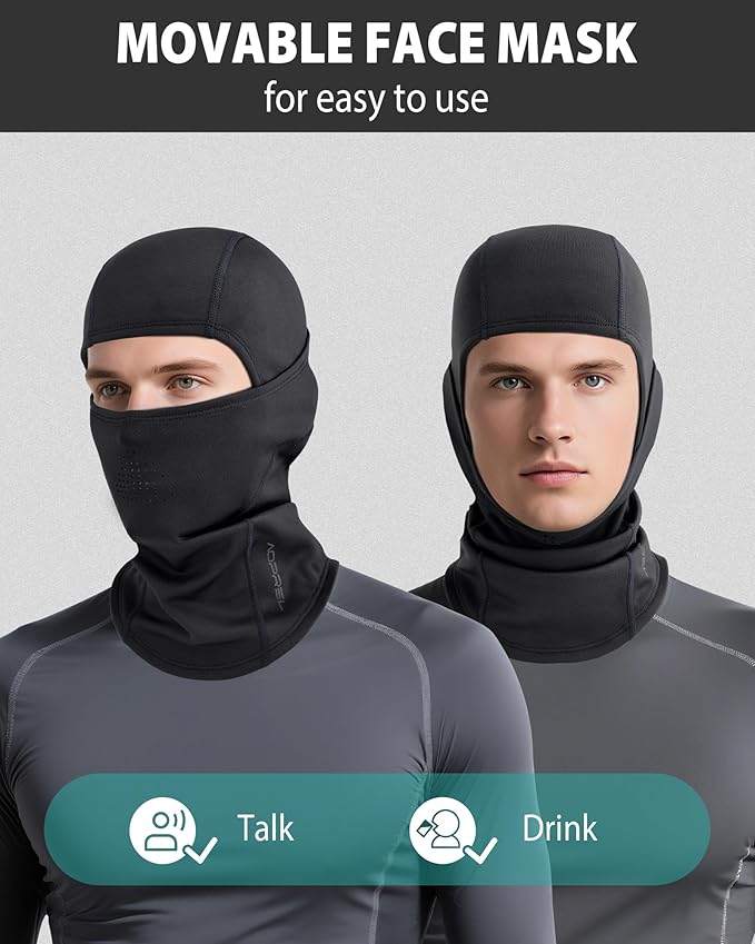 Balaclava Ski Mask for Men Winter Face Mask Breathable & Thermal Winter Balaclava Women for Cold Weather Outdoor