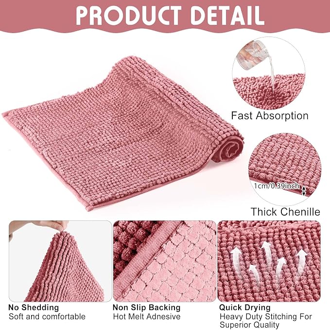 Amylove 4 Pcs Guinea Pig Cage Liner 12 x 12 Inch Washable Chenille Pee Pads Pet Dog Cat Bedding Training Mat Reusable for Small Animals Puppy Bunny Hamster Chinchilla