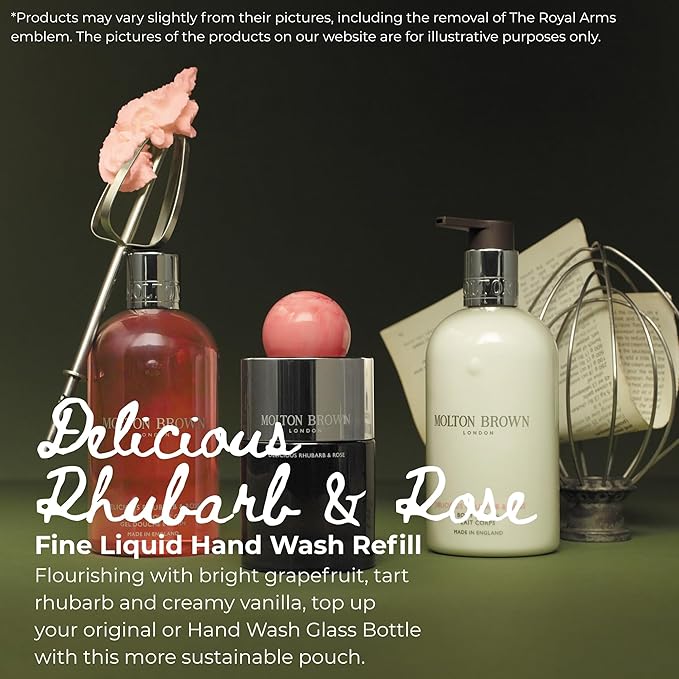 Molton Brown Rhubarb & Rose Hand Wash refill 13.5 fl. oz.