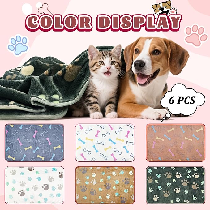 YedsIntu 6 Pcs Washable Guinea Pig Blankets Absorbent Small Animal Fleece Bedding Cage Liners Reusable Pet Pee Pad Sleep Mat Pad Cover for Hamster Ferret Rabbit Chinchilla Hedgehog (Grey, 20" x 30")