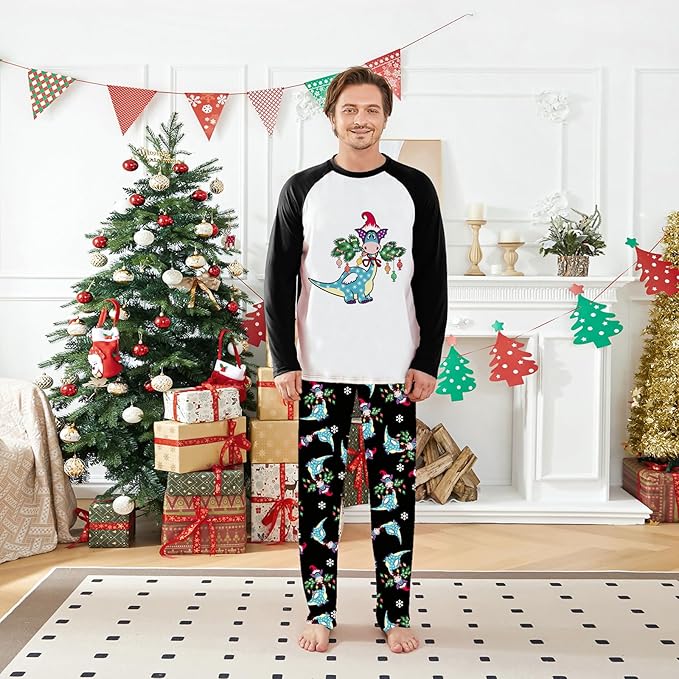 WephuPSho Christmas Family Matching Pajamas, Festive Xmas Jammies Sets for the Whole Family, Holiday Pjs Christmas