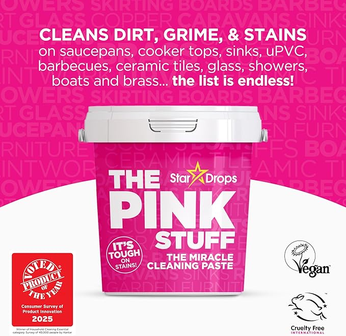 Stardrops The Pink Stuff Miracle Cleaning Paste 850g