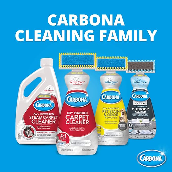 Carbona Pro Care Oxy Powered Outdoor Cleaner with Active Foam Technology | 22 Fl Oz, 2 Pack