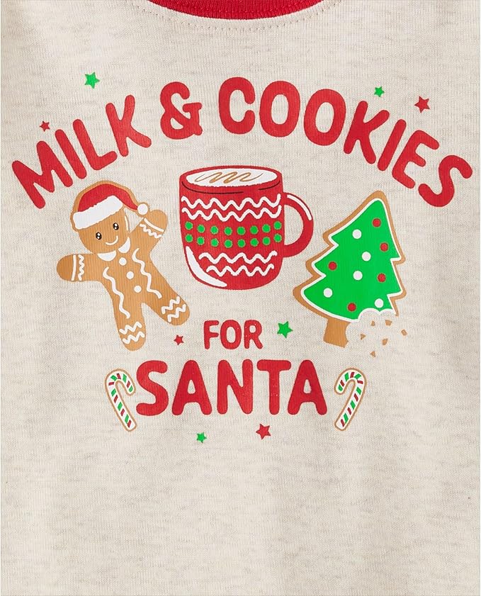 The Children's Place unisex-baby And Kids, Sibling Matching, Holiday Pajama Sets, Cotton
