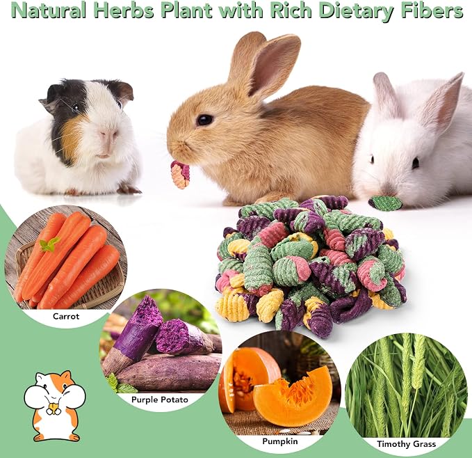 Rabbit Chew Toys Teeth Timothy Hay Sticks, Guinea Pig Chew Treats Toys | Timothy Hay Sticks chew Treats for Rabbit Toys, Chinchillas Hamsters Bunny Guinea Pig Rats and Animals Teeth Care