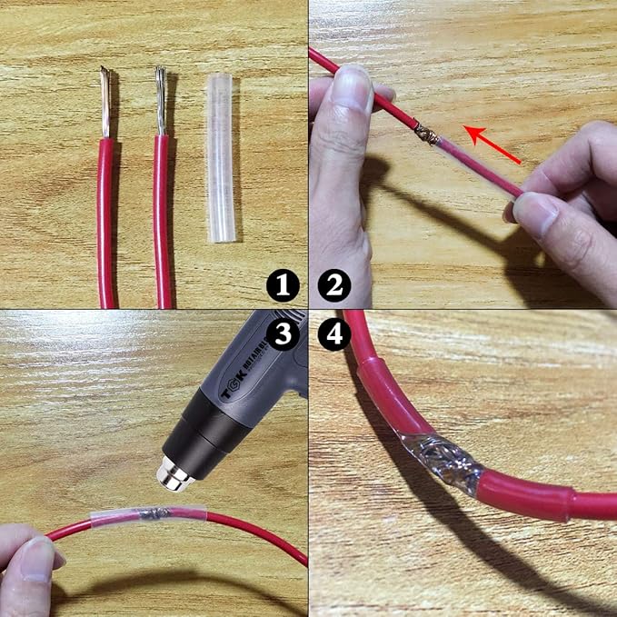 XHF UL Listed 3/32" 3:1 20Ft Waterproof Clear Heat Shrink Tubing Marine Grade Wire Cable Adhesive Lined Tube Insulation Seal Against Moisture Corrosion and Air Leakage