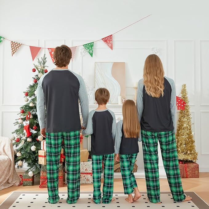 Christmas Pajamas for Family Matching Family Christmas Pajamas Set PJS Holiday Xmas Family Jammies Sleepwear