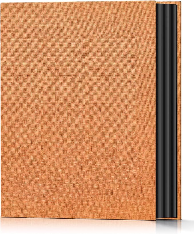 Popotop Photo Album 4x6 100 Pockets for Wedding Gifts,Linen Hardcover Picture Albums for Family Anniversary Baby Vacation Pictures