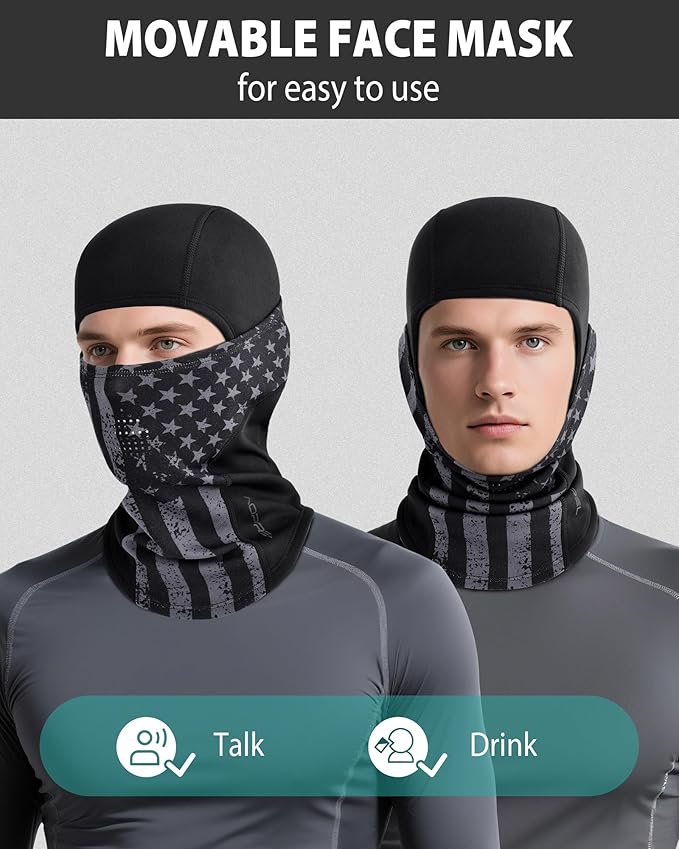 Balaclava Ski Mask for Men Winter Face Mask Breathable & Thermal Winter Balaclava Women for Cold Weather Outdoor